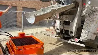 Skid Steer Concrete Pump - Hog Pump by EZG