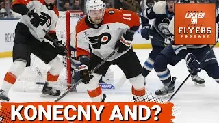 The Philadelphia Flyers (aka Travis Konecny) fought back but fall to Columbus