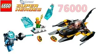 LEGO DC 76000 Arctic Batman vs Mr Freeze: Aquaman on Ice Unboxing Speed Build Review