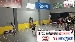 BADMINTON CORNER 5TH ANNIV 2025 CLASS C | WARSITO + SURIP (ASKRING) VS DOMENICO + MICHELLE (CUANN)