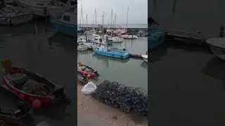 earlier today bridlington harbour.  Yorkshire coast-love it