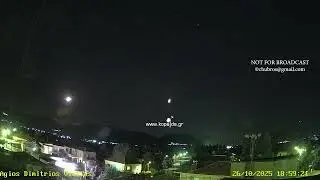 SAT Launch as seen from Viotia Greece on 26/10/2025