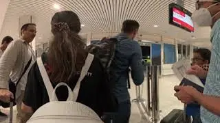 360&deg; video | Morocco | Camera test at CMN airport, getting ready to board | 2025-08-01