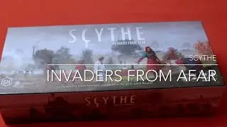 Scythe - Invaders from Afar : zajrzyjmy do pudełka