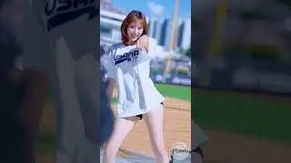 [4K] 시동거는 오토바이 댄스 이금주 치어리더 李金珠 Lee Geum-Ju cheerleader ktwiz 250921