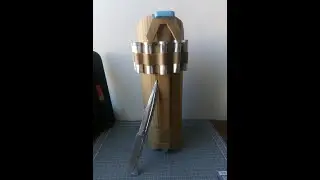 How to Make a THE MANDALORIAN  Right shin armor/DIYProps and more