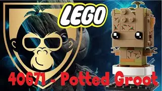 Lego set 40671 - Potted Groot *** SPEED BUILD & REVIEW ***