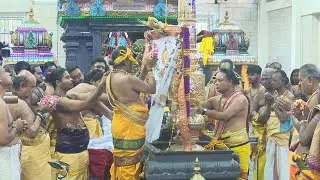 Walthamstow Sri Karpaga Vinayagar Kovil - Flag Hoisting Ceremony