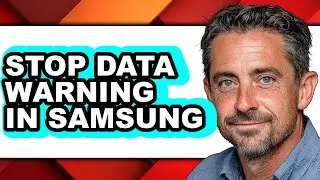How to Stop Data Warning in Samsung - Step by Step