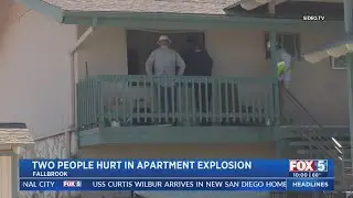 2 Injured In Apartment Explosion In Fallbrook
