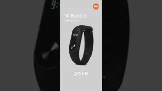 Mi Band Evolution- Over The Years! #shorts