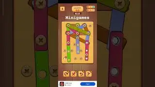 Wood nuts and bolts level 35 #games #mobileminigames #minigames #gaming