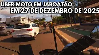 UBER MOTO EM JABOATÃO EM 27 DE DEZEMBRO DE 2025