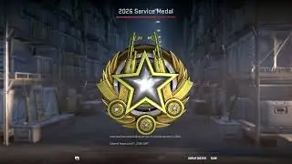 Getting 2026 Service Medal in Counter-Strike 2