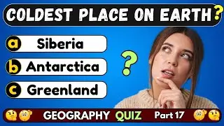 Guess The Country, Capital & Landmark 🌎 | Fun Geography Quiz Part 17 | General Knowledge Trivia