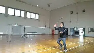 サクライ貿易（SAKURAI）CALFLEX（カルフレックス）CT-015BK  Badminton practice 3