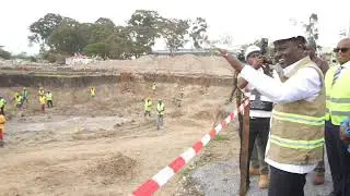 Groundbreaking and Handing over of Machakos Housing Projects.