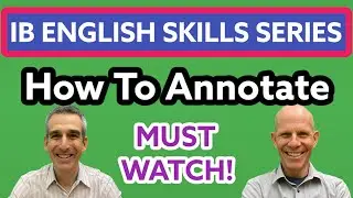 IB ENGLISH: Как делать аннотации (плюс практика академического письма)