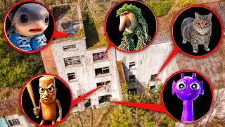 Mi Dron Encuentra Criaturas Italian Brainrot een un Edificio Abandonado | RayMik Espa&ntilde;ol