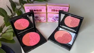 Pat Mcgrath Divine Blush Duos: Swatches & Application!