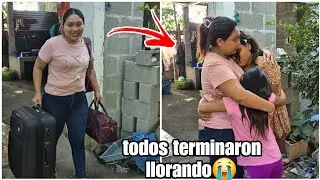 Esto te ara llorar|China entre lagrimas se despidió  de sus hij4s|Mira como reaccionaron😭
