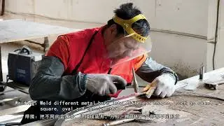 metal frame mirror process- welding|Wall mirror decorating ideas|Bathroom mirror |Wall decor mirror