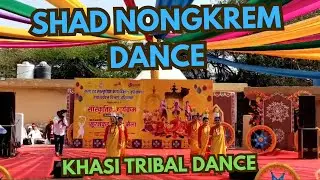 Shad Nongkrem Dance of Meghalaya | Khasi Tribal Cultural Dance | Nongkrem Festival