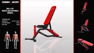 Marbo Sport Multi-adjustable bench MS-L101