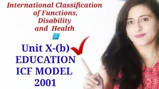 International Classification of Functions, Disability and Health♿