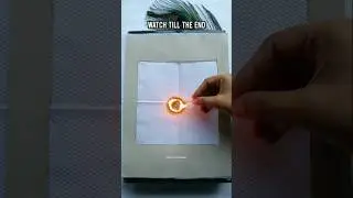Lord Hanuman drawing with FIRE WORK 🔥 DIY SURPRISE BOX #hanuman #hanumanji #drawing #experiment #art