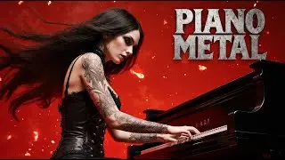 🎹 PIANO METAL RAGE 🔥 Heavy Rock Atmosphere 🎸 CINEMATIC (instrumental) for Work, Gaming, Study