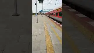 Samakhiali Station Gujarat #railway #train #climate #grenery#gujarat #travelvlog