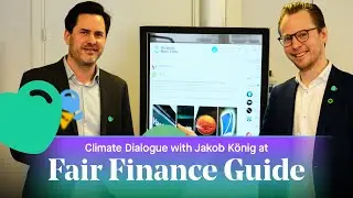 Climate Dialogue, Jakob K&ouml;nig, Fair Finance Guide Sweden, Interview long version
