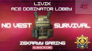 Surviving Livik Without a Vest 😰 | Insane Clutch Gameplay 💀 | PUBG Mobile