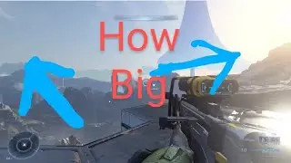 How big is Halo Infinite's map