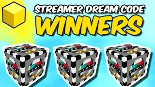 28 Streamer Dream Code WINNERS!