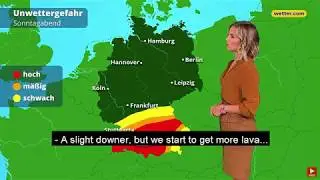 German weather is absolutely MENTAL!