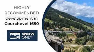 Incredible location for a new development in Courchevel 1650