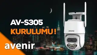 Avenir AV-S305 Onvif Destekli Gece Görüşlü Akıllı Kamera Tanıtım Ve Kurulum Videosu