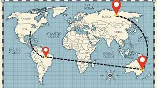 Map Location pin in mobile using Canva