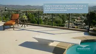 Benefits of Texture-Crete&reg; Solar Reflective Finish