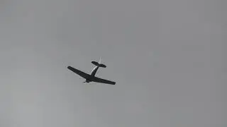 share G BGPB CCF Harvard Mk 1V Canadian Car & Foundry T 6J Texan practicing around Cambridge UK 11ju