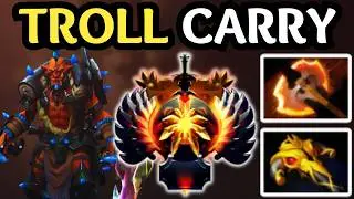 🔥 TROLL WARLORD CARRY IS ILLEGAL 😱 | DOTA 2 🔥