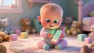 Baby Phone Song | Fun Learning Song for Kids | Nursery Rhymes & Songs for Children
