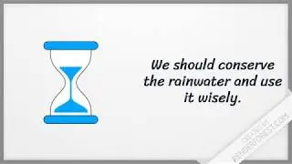 Water conservation Motivation
