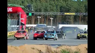 Rallicross SM H&auml;rm&auml; -25 Autokrossi A-Finaali