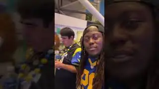 Live at the rams game