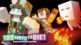 Zoey wins a Minecraft Manhunt, sort of