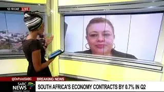 Economy | SA's GDP contracts by 0.7% in the second quarter of 2022: Lullu Krugel