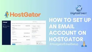 How Do We Create Email Account in #hostgator cPanel | DigitalFiverr Technologies